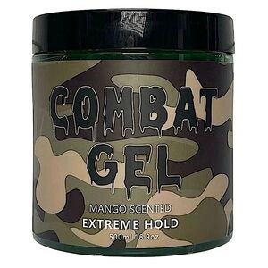 🥭 Combat Gel Mango Scented Extreme Hold Hair Gel 16.9oz